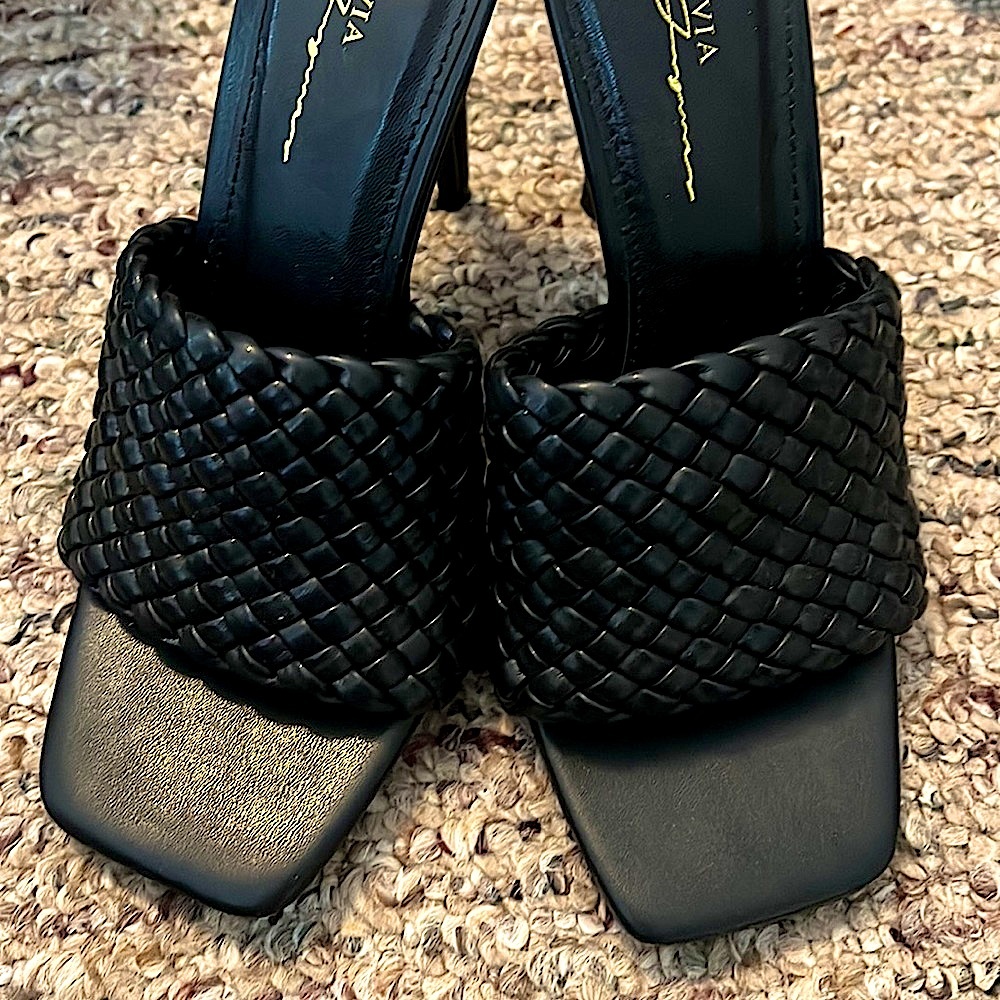 Black Dress Heeled Sandals